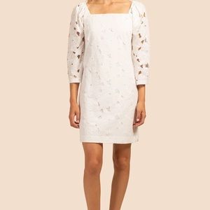 TRINA TURK white mini dress